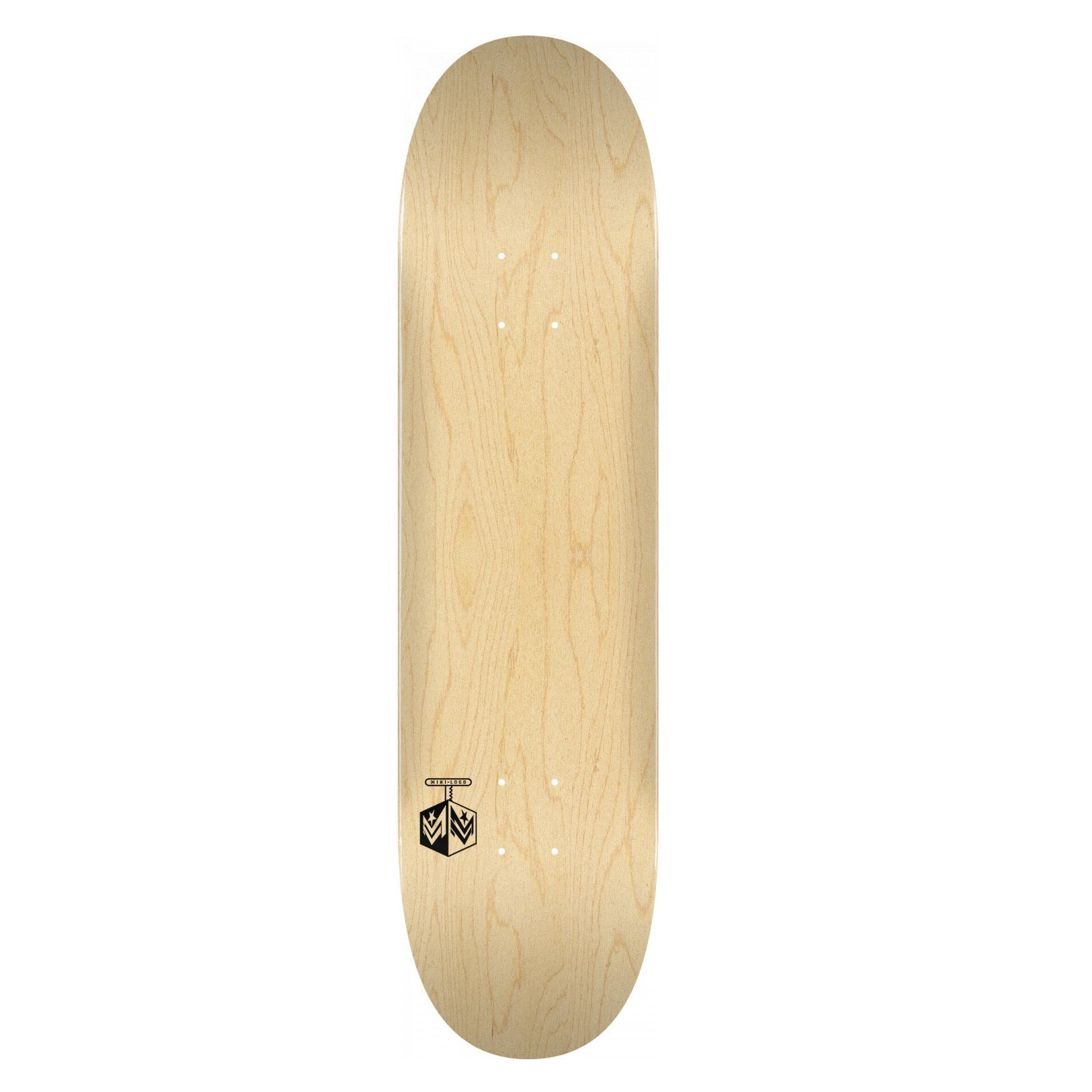 Mini Logo Detonator 15 Skateboard Deck 291 - 7.75" Natural - Bow Shock Marketplace