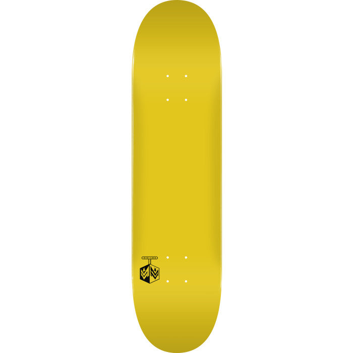 Mini Logo Detonator 15 Skateboard Deck 244 - 8.5″ Yellow - Bow Shock Marketplace