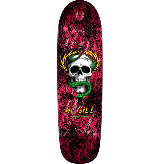 Powell Peralta McGill Skull and Snake Flight Deck - 9.01″ Red Foil