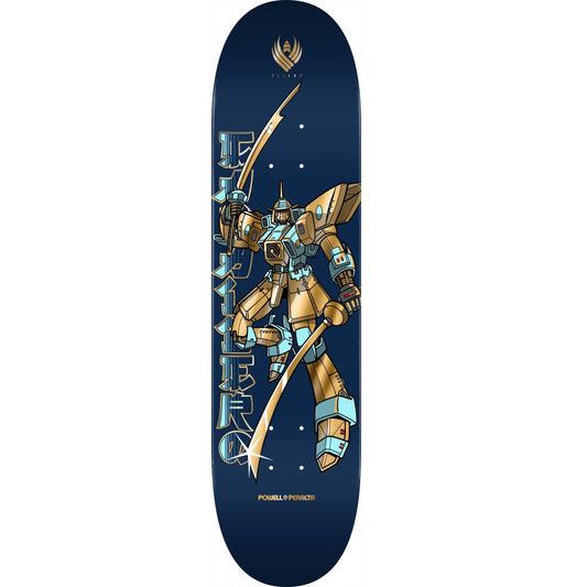 Powell Peralta Steve Caballero Gundam Flight Deck - 8.5″ Blue/Gold Foil - Bow Shock Marketplace