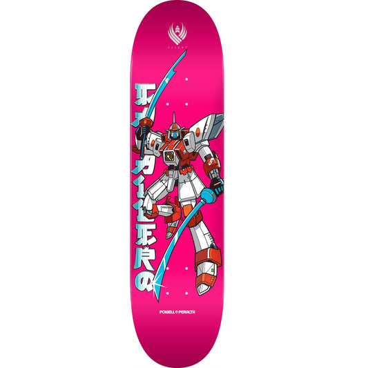 Powell Peralta Steve Caballero Gundam Flight Skateboard Deck - 8.5″ Pink - Bow Shock Marketplace