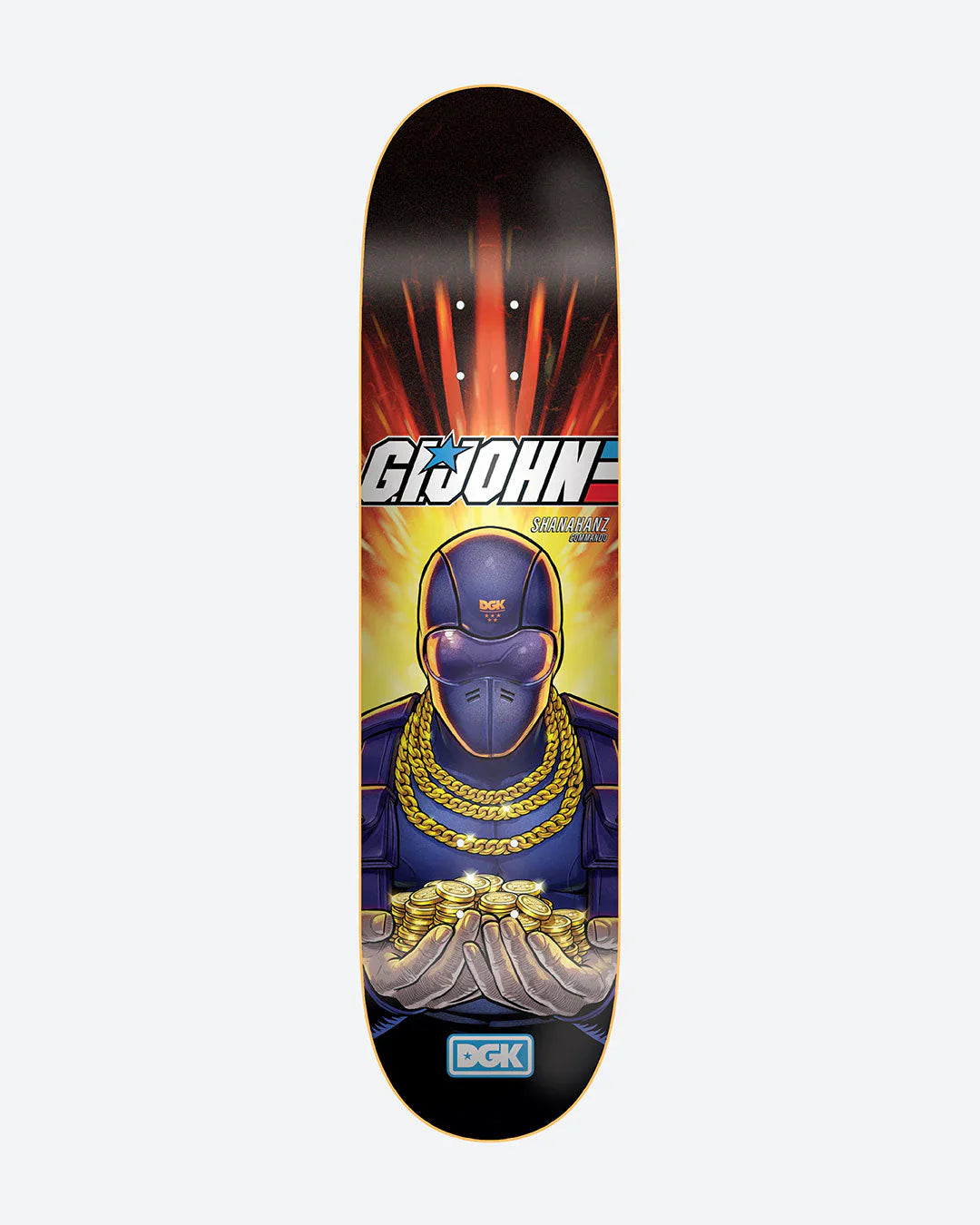 DGK Snake Shanahan 8.06" Skateboard Deck