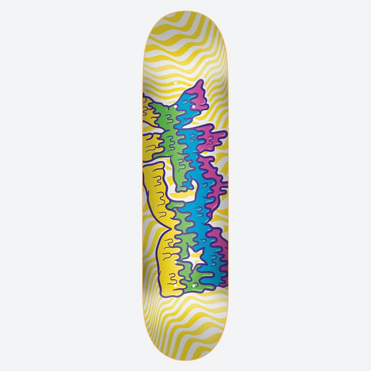 DGK Drippy UV Activated Skateboard Deck - 8.0″ White