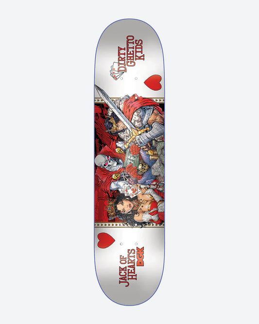 DGK Curtin Jack of Hearts Skateboard Deck