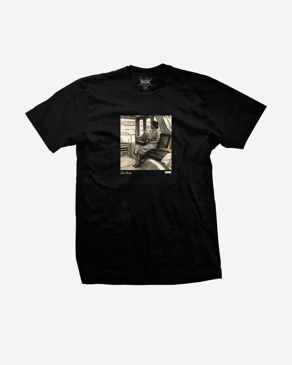 DGK Rosa Parks Black S/s Shirt