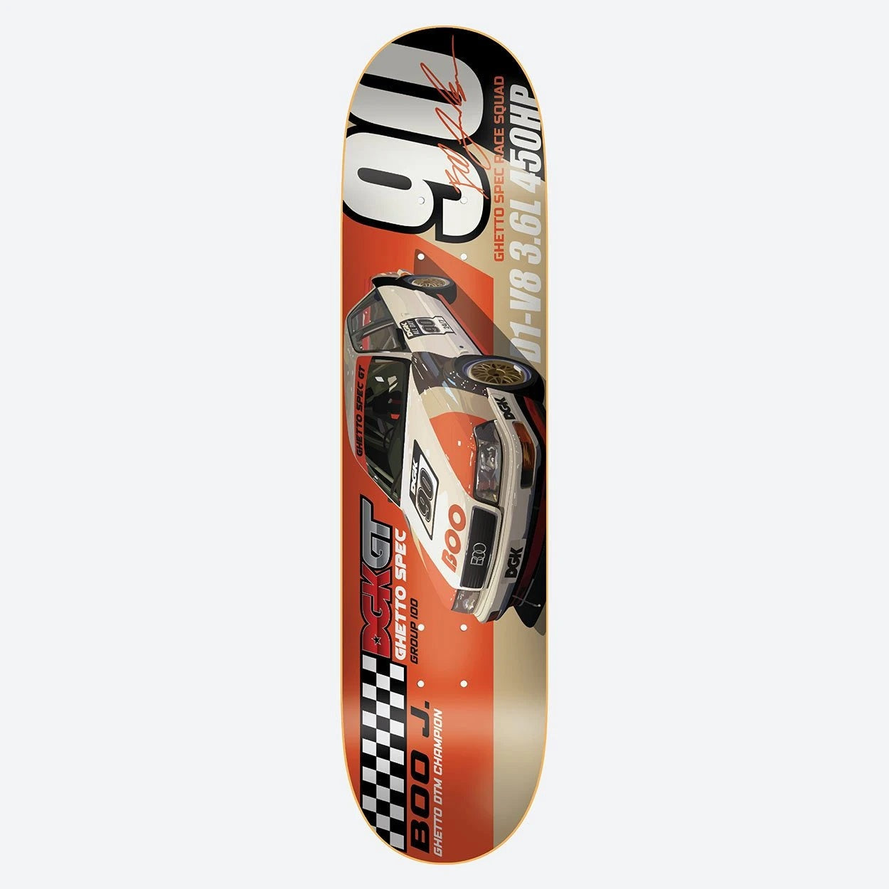 DGK Ghetto GT Boo Skateboard Deck - 7.9″ Multi - Bow Shock Marketplace