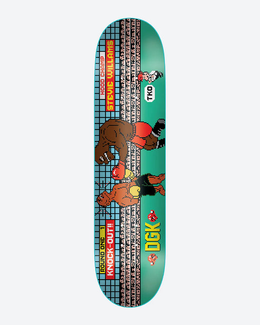DGK 8-BIT TKO Williams Skateboard Deck