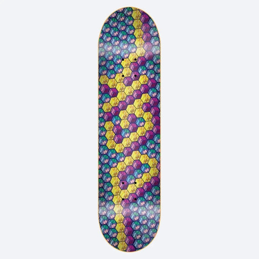 DGK Dicey Hologram Skateboard Deck - 8.0″ Multi