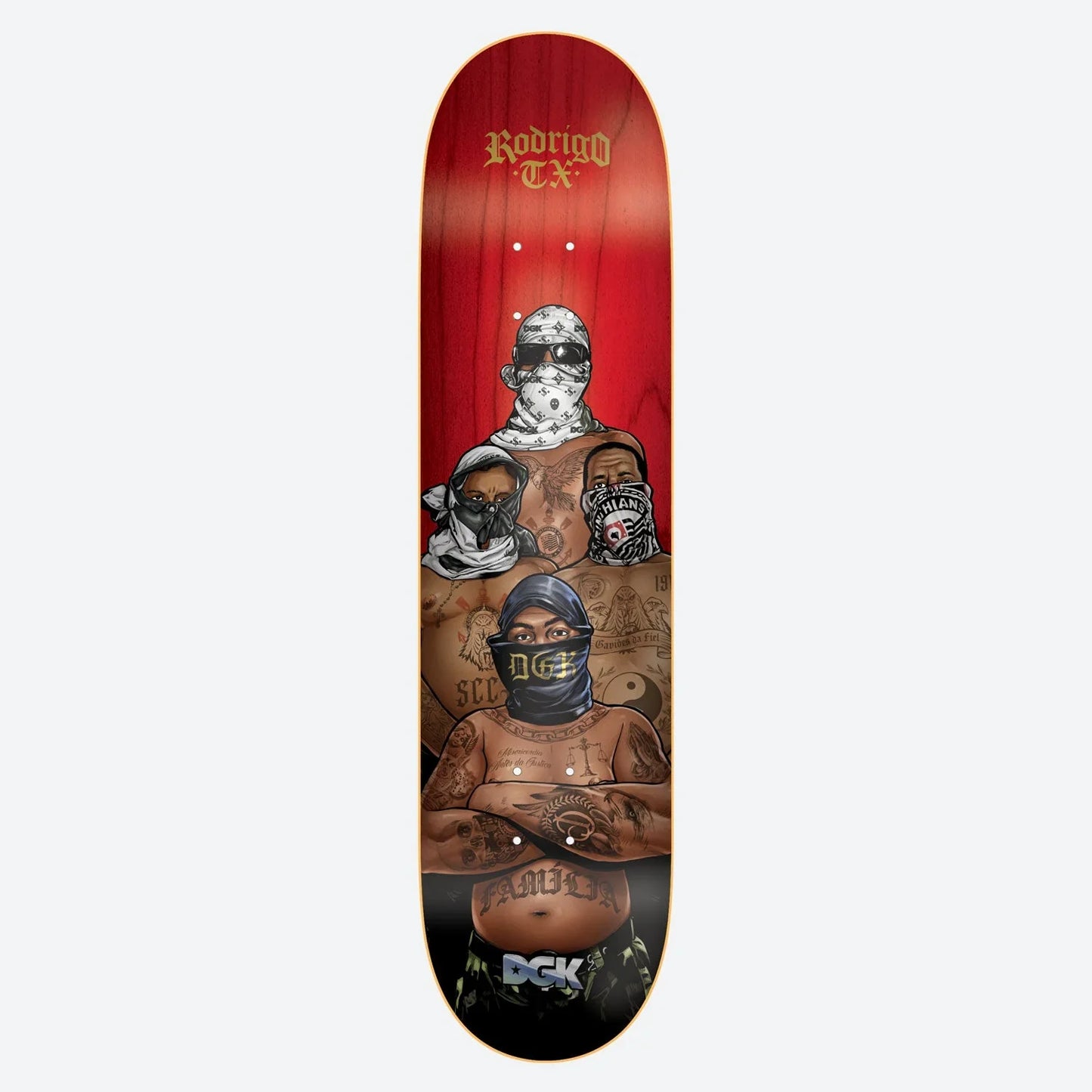 DGK Fiel TX Skateboard Deck - 8.1″ Multi - Bow Shock Marketplace