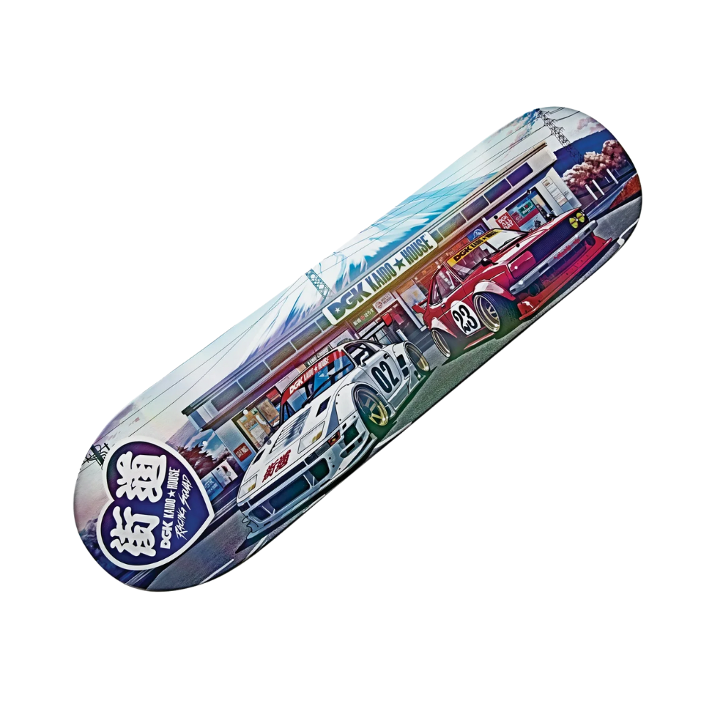 DGK x Kaido House Konbini Deck - 8.75″ Holographic Multicolor - Bow Shock Marketplace