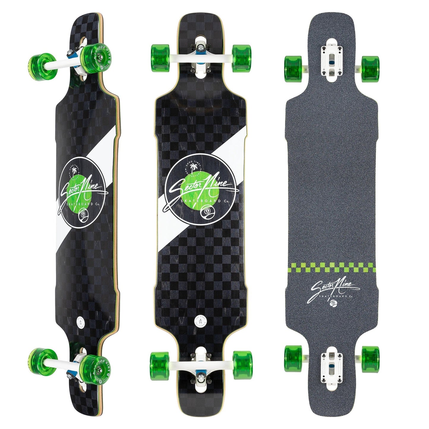 Sector 9 Dropper Mosaic Complete Longboard - 9.625″ - Bow Shock Marketplace