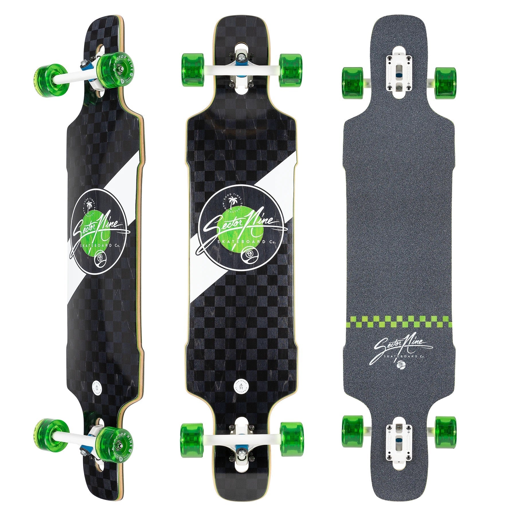 Sector 9 Dropper Mosaic Complete Longboard - 9.625″ - Bow Shock Marketplace
