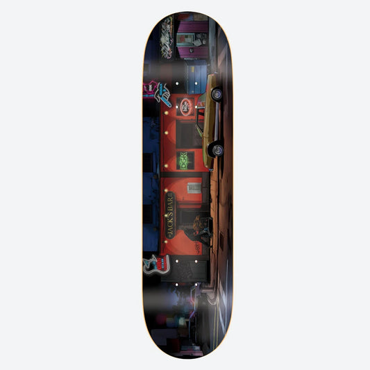 DGK Jack's Place Curtin Skateboard Deck - 8.25″ - Bow Shock Marketplace