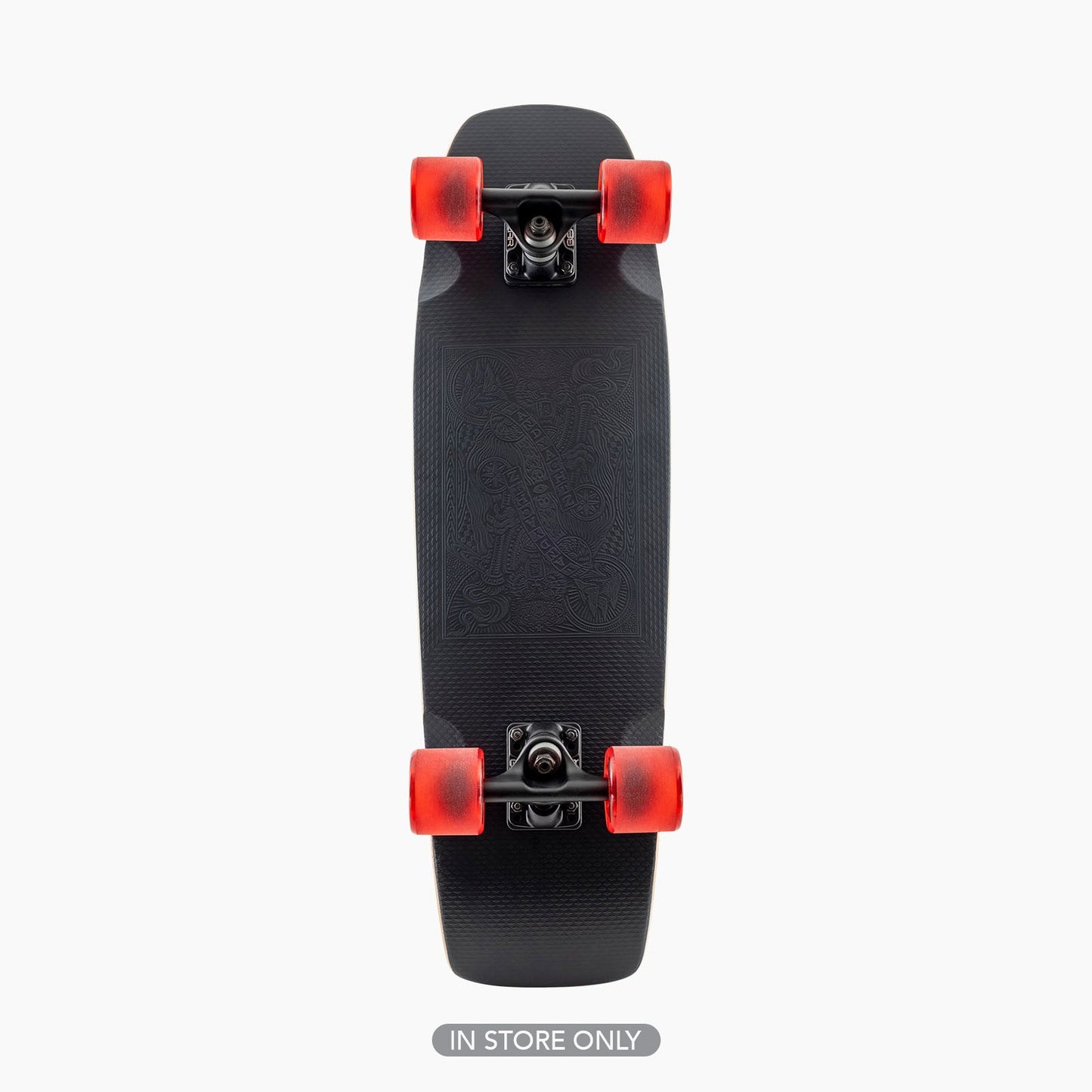 Landyachtz Dinghy Coffin Stealth Card Cruiser Complete - Bow Shock Marketplace