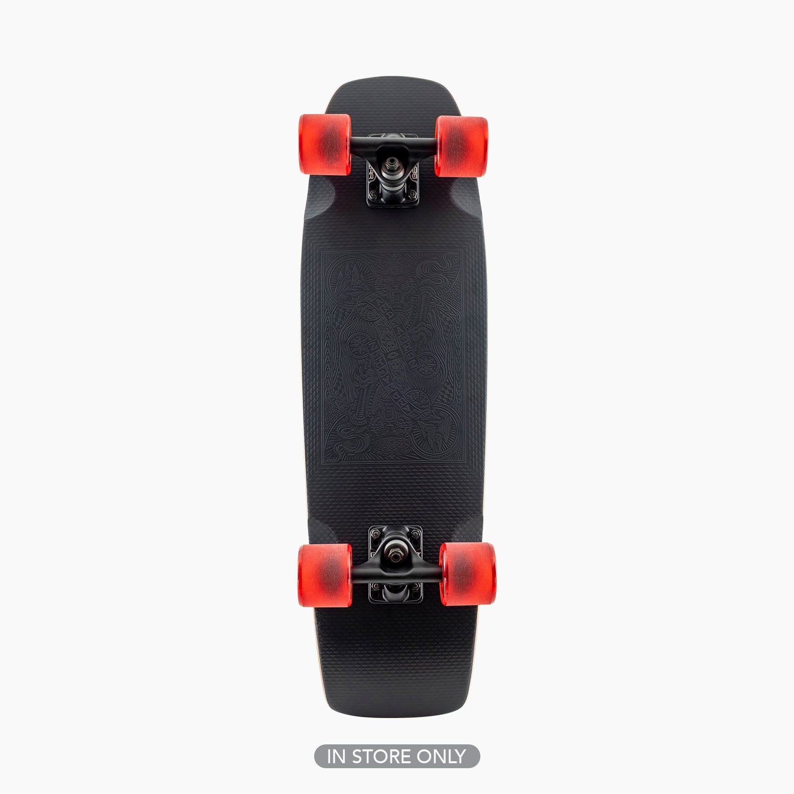 Landyachtz Dinghy Coffin Stealth Card Cruiser Complete - Bow Shock Marketplace