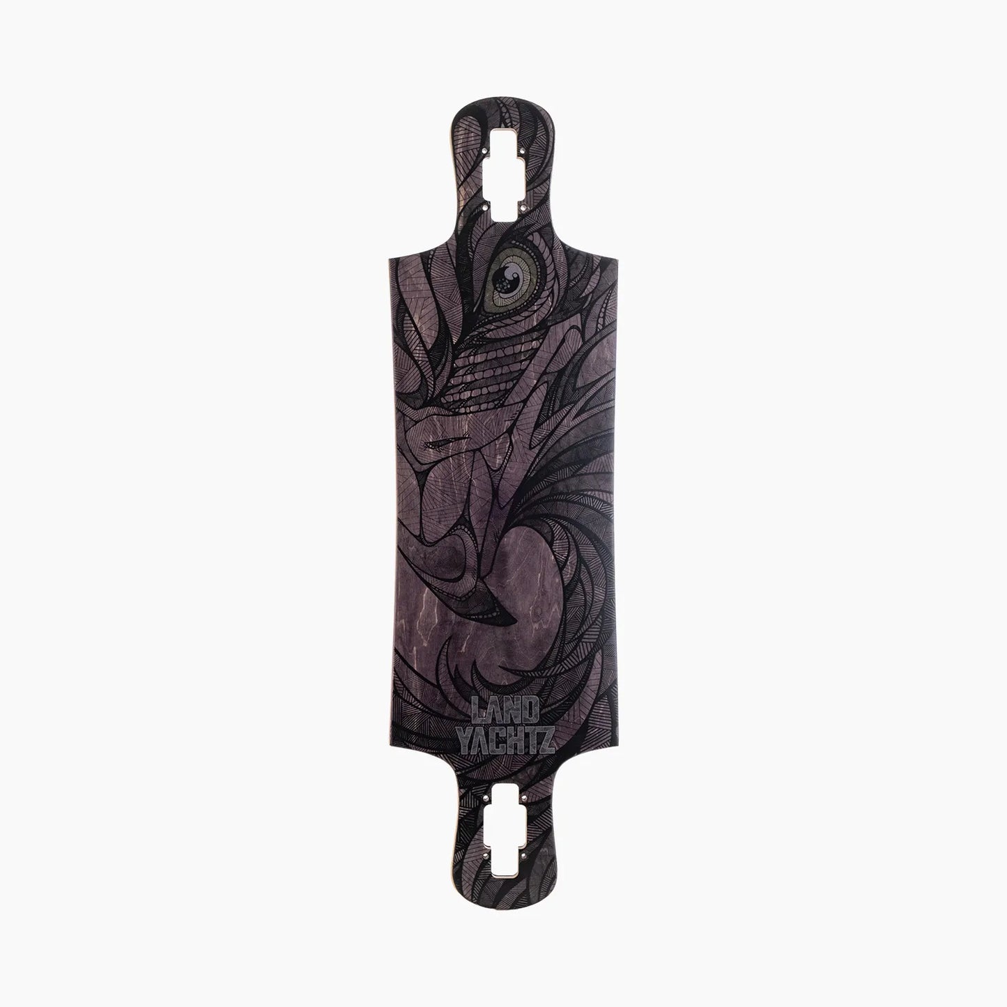 Landyachtz Drop Hammer Black Eagle Longboard Deck