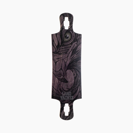 Landyachtz Drop Hammer Black Eagle Longboard Deck