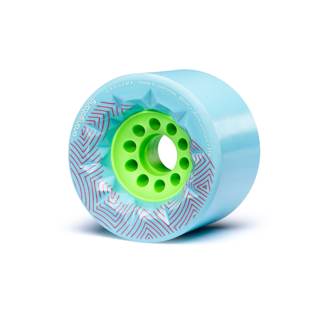Orangatang Caguama 85mm 77a Longboard Wheels - Blue (Set of 4) - Bow Shock Marketplace