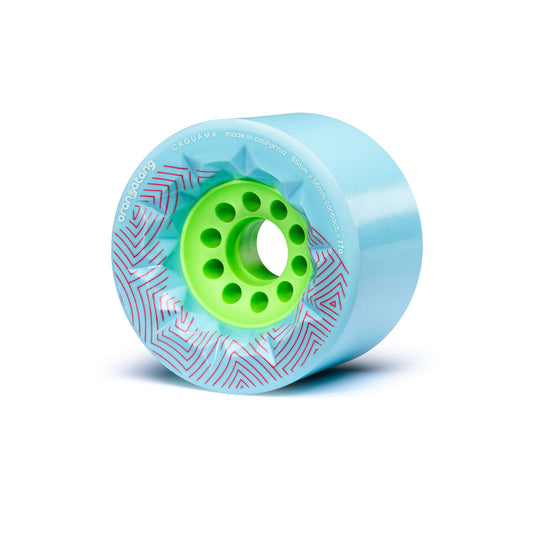 Orangatang Caguama 85mm 77a Longboard Wheels - Blue (Set of 4) - Bow Shock Marketplace