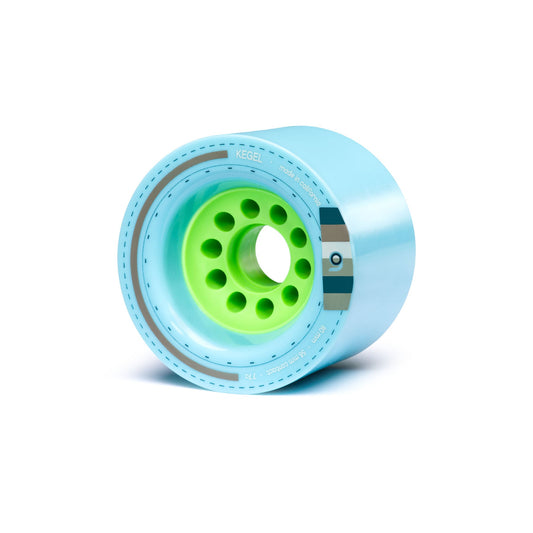 Orangatang Kegel Longboard Wheels 80mm 77a - Blue (Set of 4) - Bow Shock Marketplace