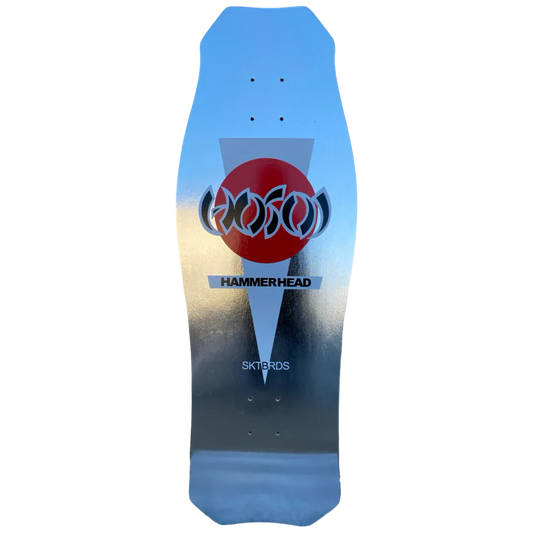 Hosoi Skateboards O.G. Hammerhead LTD Silver Foil 10.5" Skateboard Deck