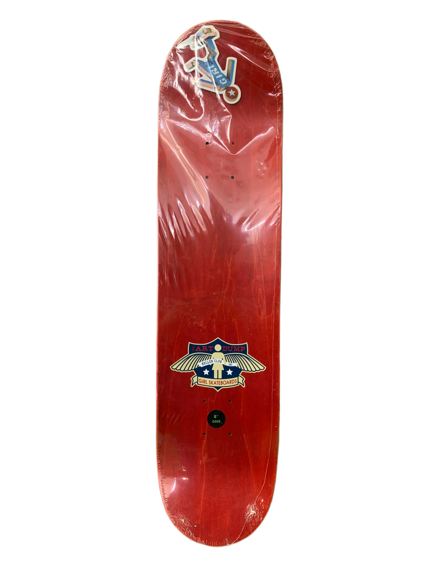 Girl Jeron Wilson Art Dump 8" Classic Skateboard Deck