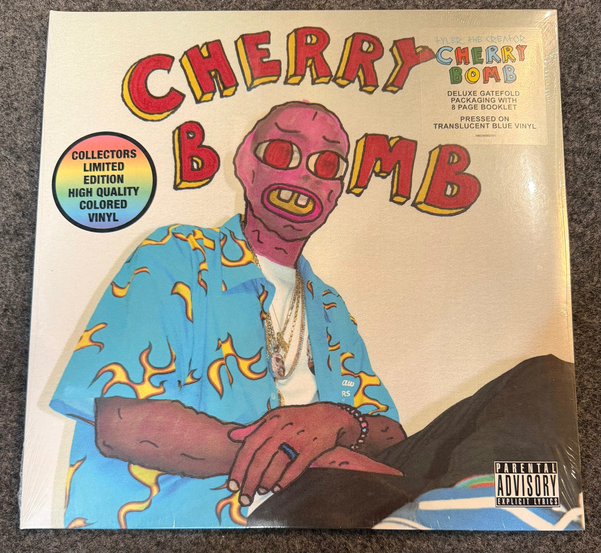 Tyler, The Creator - Cherry Bomb [Translucent Blue] 2x Vinyl LP Record