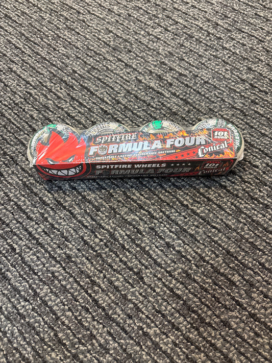 SpitFire F4 Conical 53mm 101a Skateboard Wheels