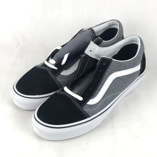 Vans Old Skool  Suede Chambray Black U.S. Mens Size 10.5