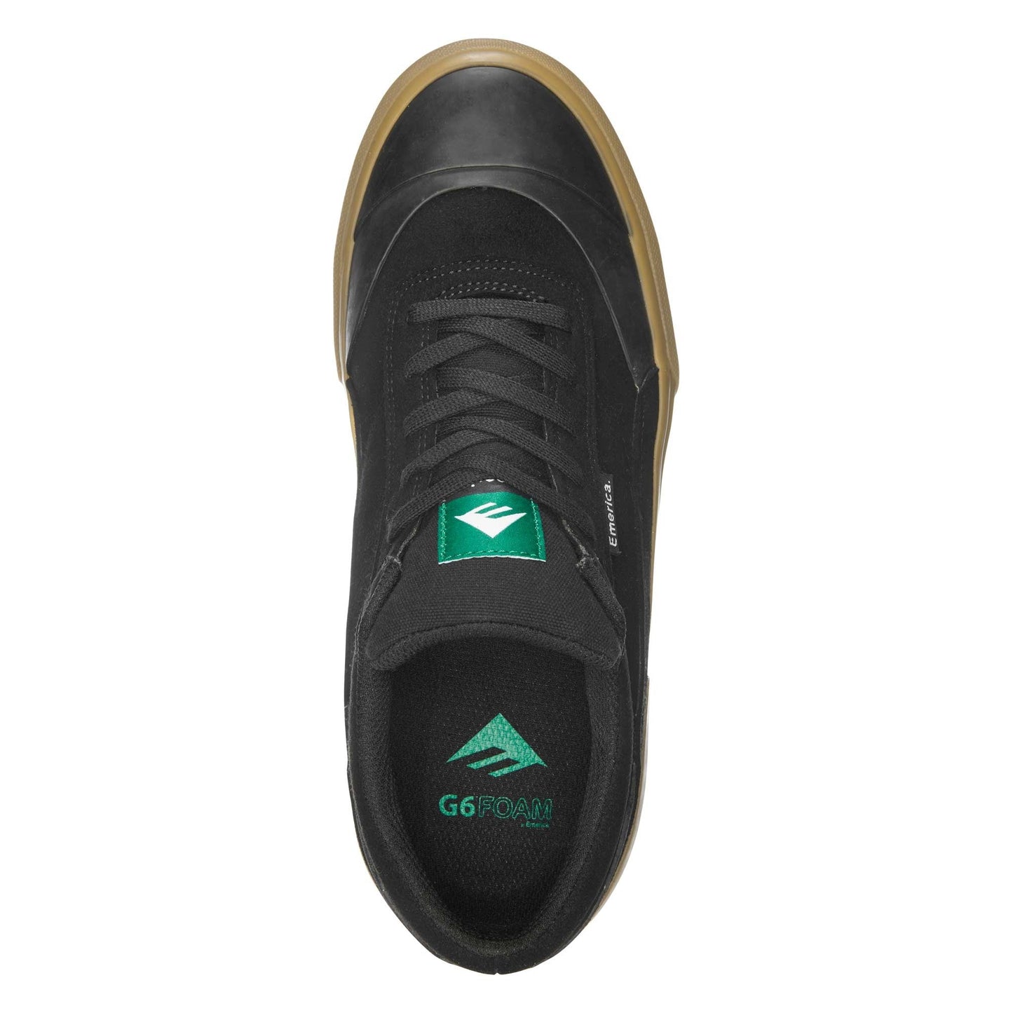 Emerica Shoes Vulcano - Black/Grey/Gum - Bow Shock Marketplace