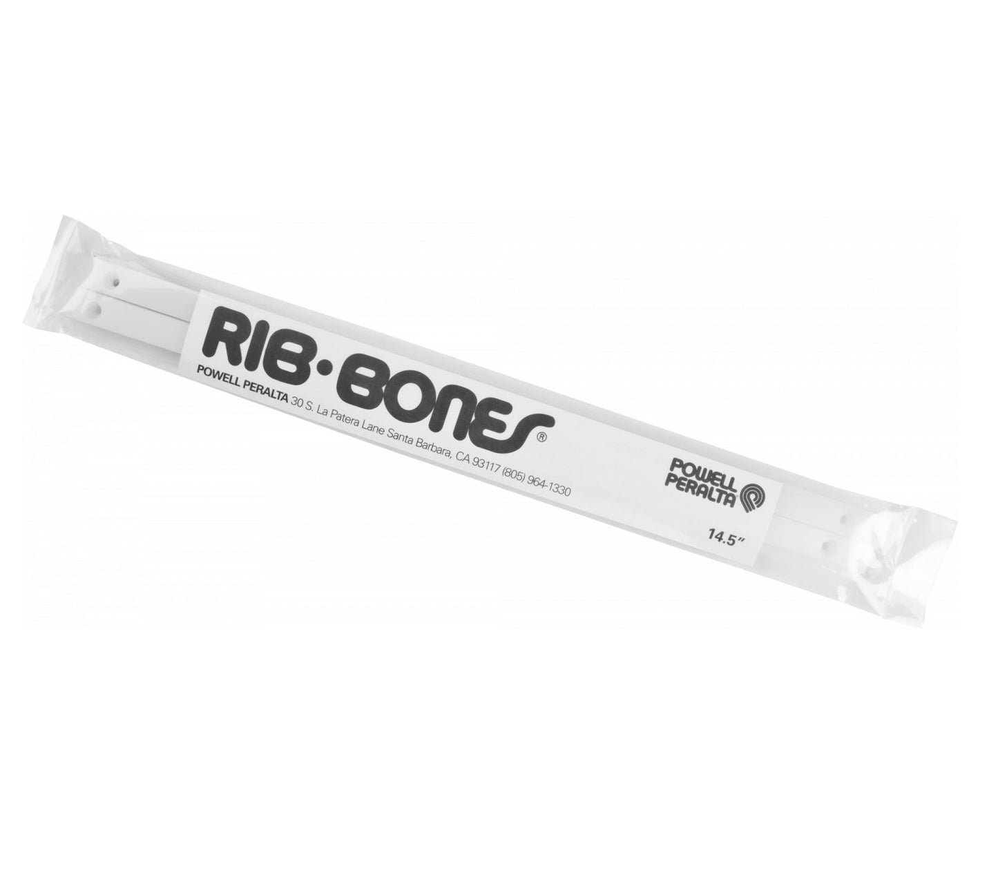 Powell Peralta Rib Bones Rails 14.5'' - White - Bow Shock Marketplace