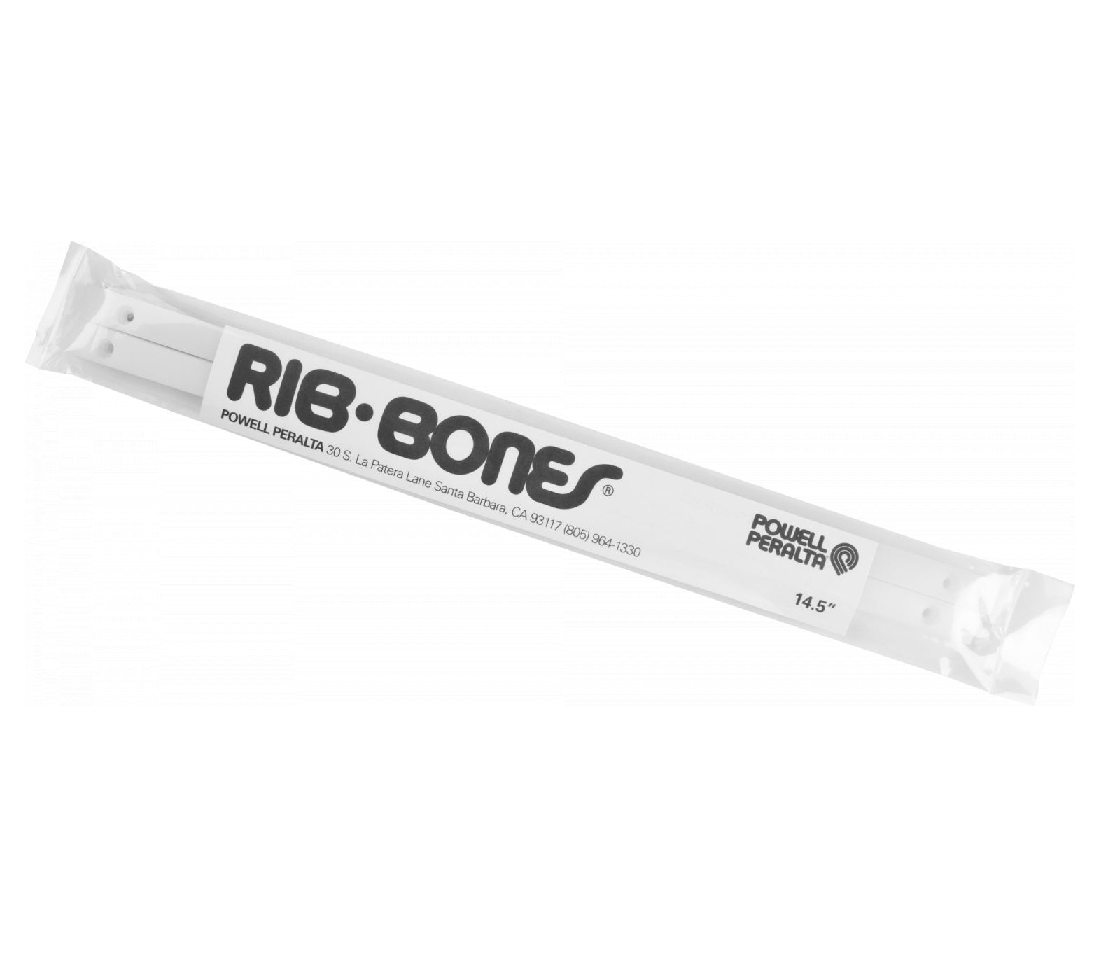 Powell Peralta Rib Bones Rails 14.5'' - White - Bow Shock Marketplace