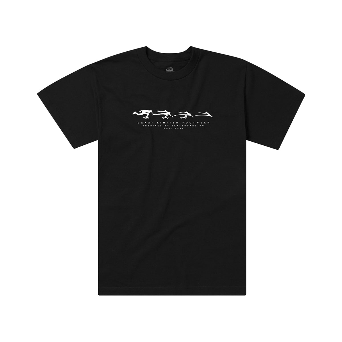 Lakai Evolve Tee - Black - Bow Shock Marketplace