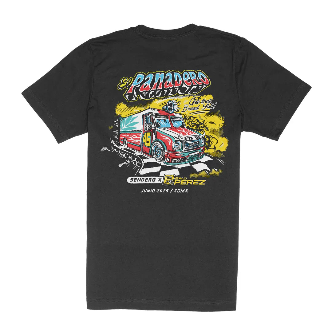 Sendero X Brad Perez El Panadero Vintage Black S/s Shirt