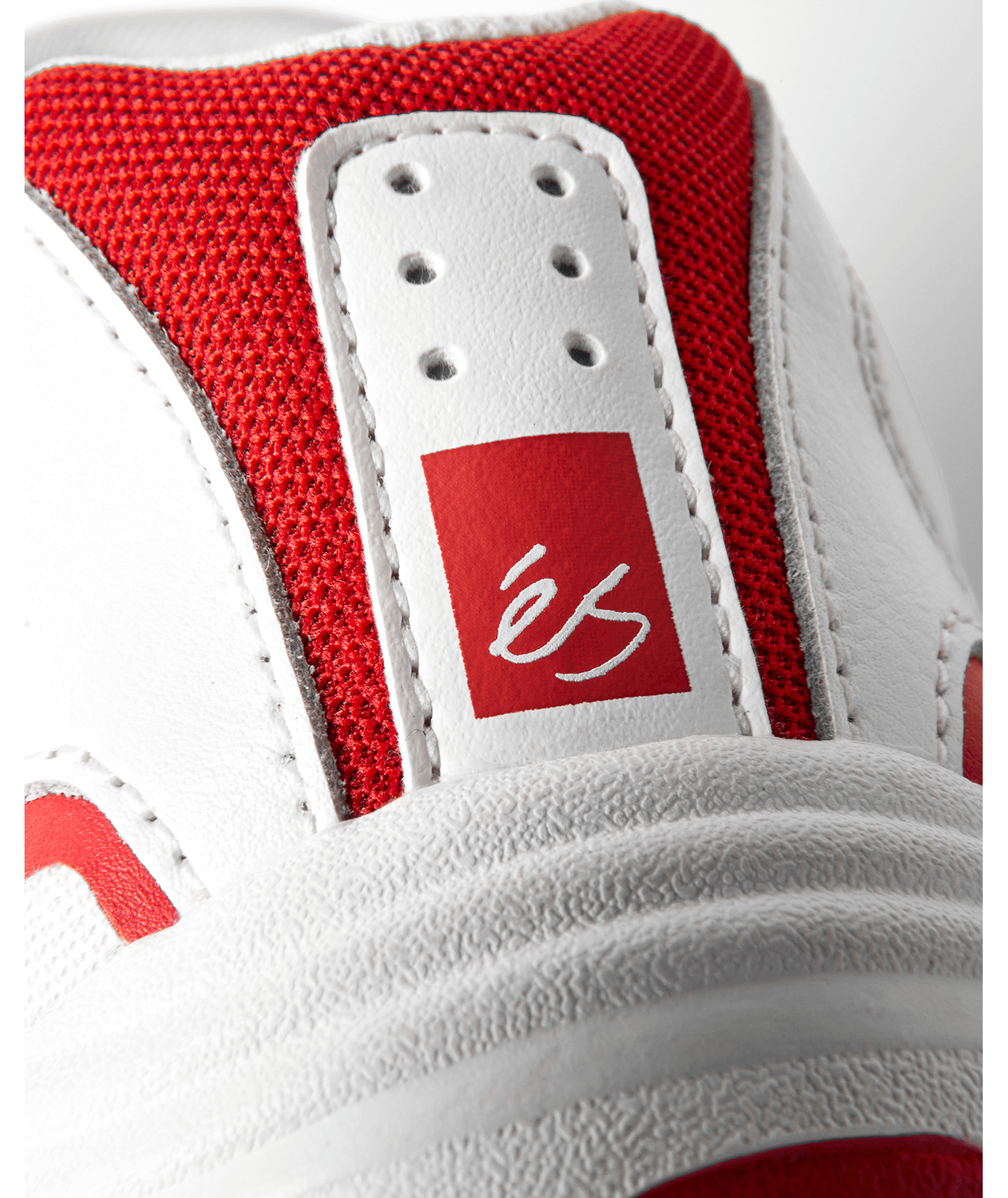 éS Shoes Tj Rogers - White/Red - Bow Shock Marketplace