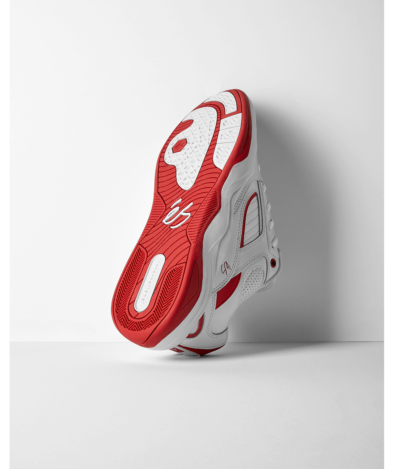 éS Shoes Tj Rogers - White/Red - Bow Shock Marketplace