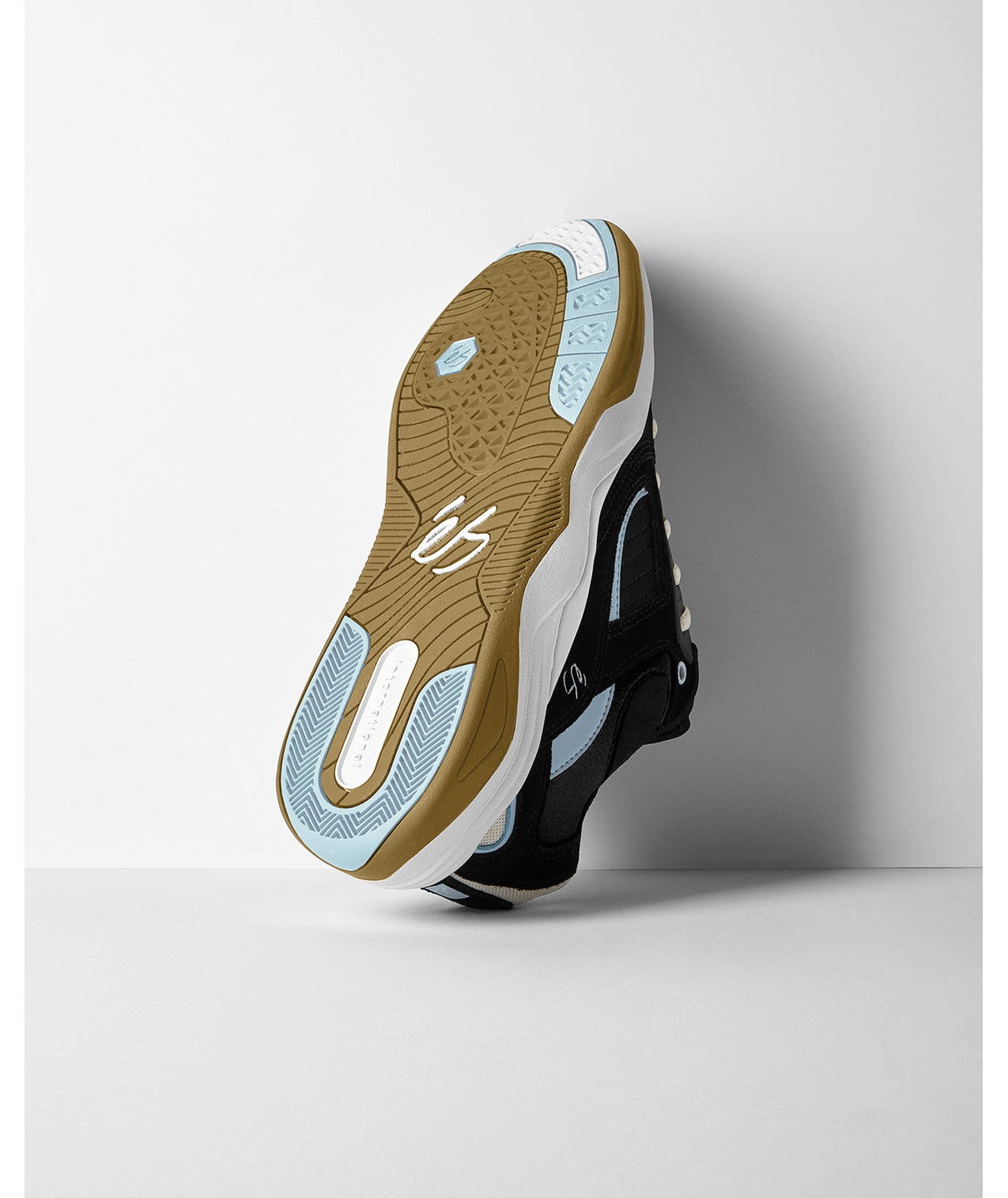 éS Shoes Tj Rogers - Black/Blue/White - Bow Shock Marketplace