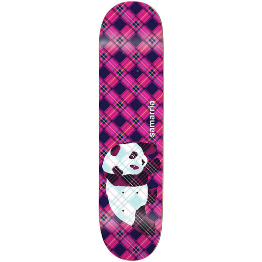 Enjoi Samarria Plaid Panda Super Sap R7 Skateboard Deck - 8.0″