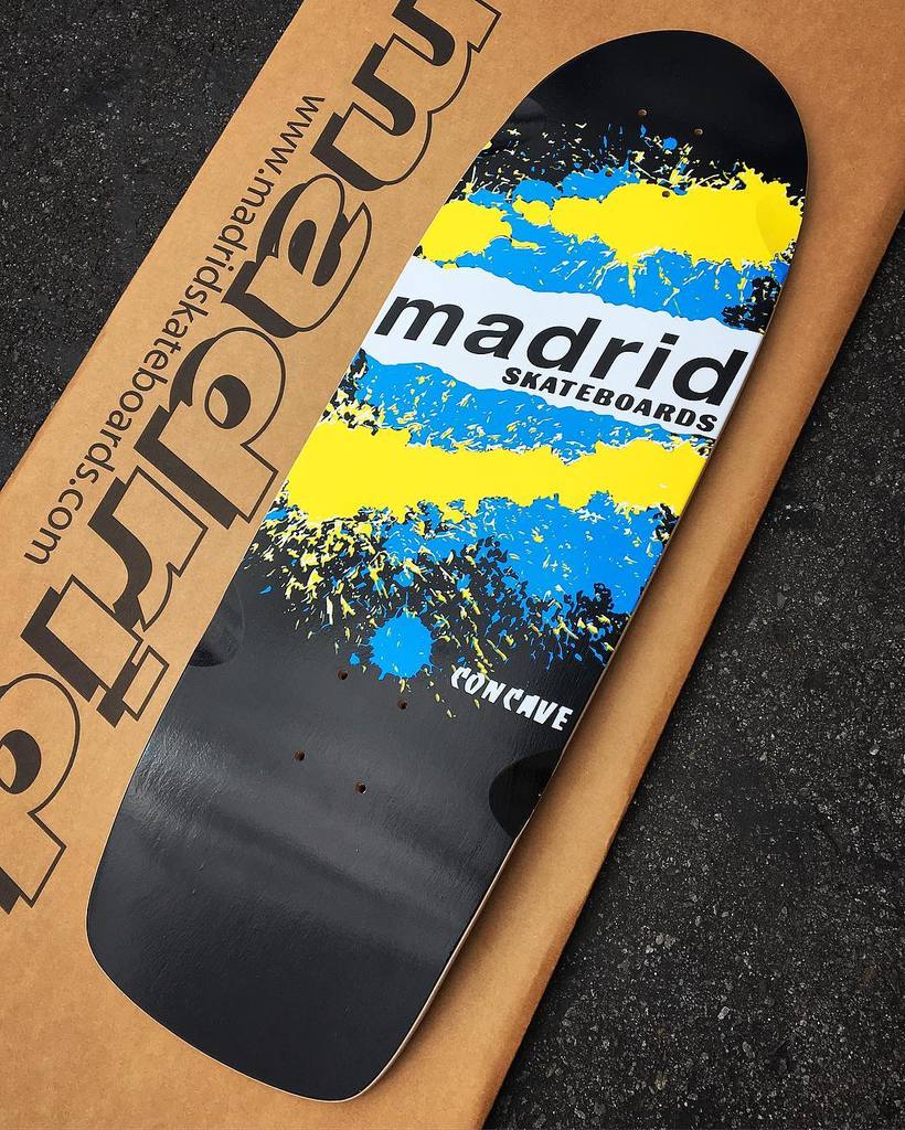 Madrid Explosion 9.5" Skateboard Deck - Bow Shock Marketplace