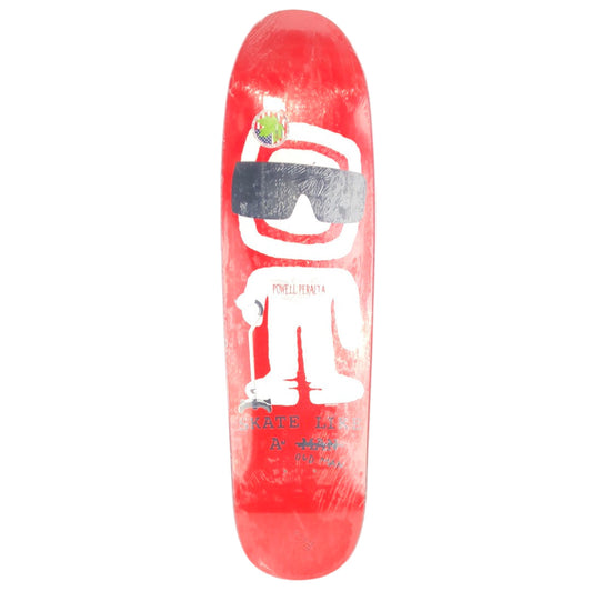 Powell Peralta Skate Like A Old Man Red/White/Black Size 8.38" Vintage NOS Deck
