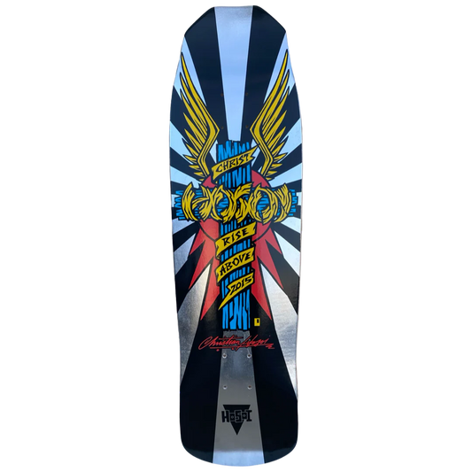 Hosoi Wings 9" LTD Silver Skateboard Deck