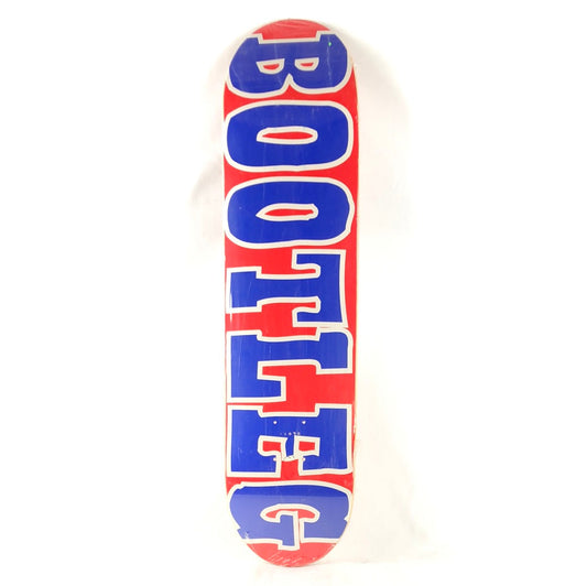 Bootleg Team Graphic Red Blue Size 7.58" Vintage NOS Deck