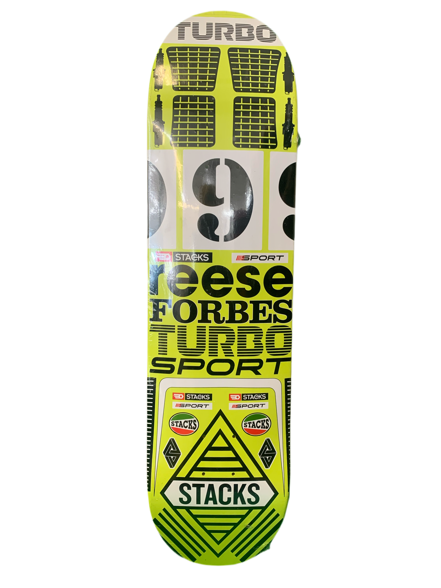 Stacks Reese Forbes Turbo Sport Series 8" Classic Skateboard Deck