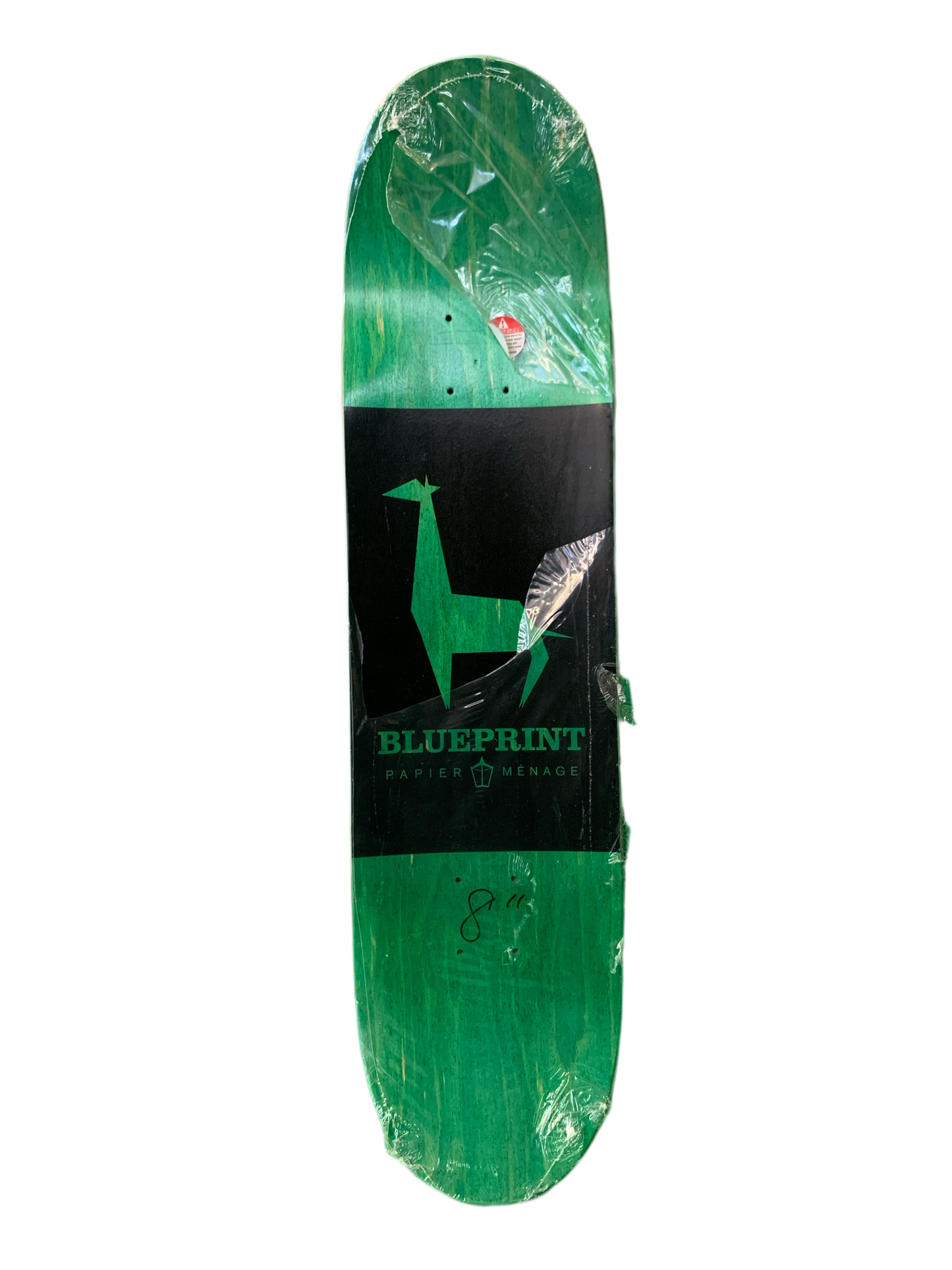 Blueprint Neil Smith Papier Menage Art 8" Classic Skateboard Deck