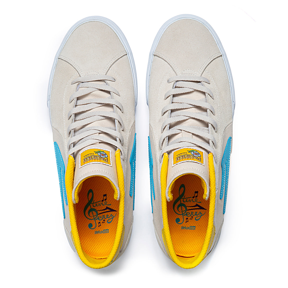 Lakai Shoes Flaco II Mid - Cream Suede - Bow Shock Marketplace