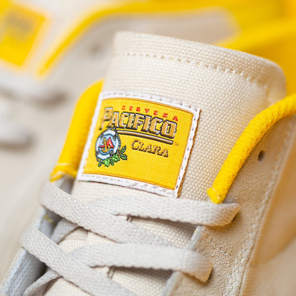 Lakai Shoes Flaco II Mid - Cream Suede - Bow Shock Marketplace
