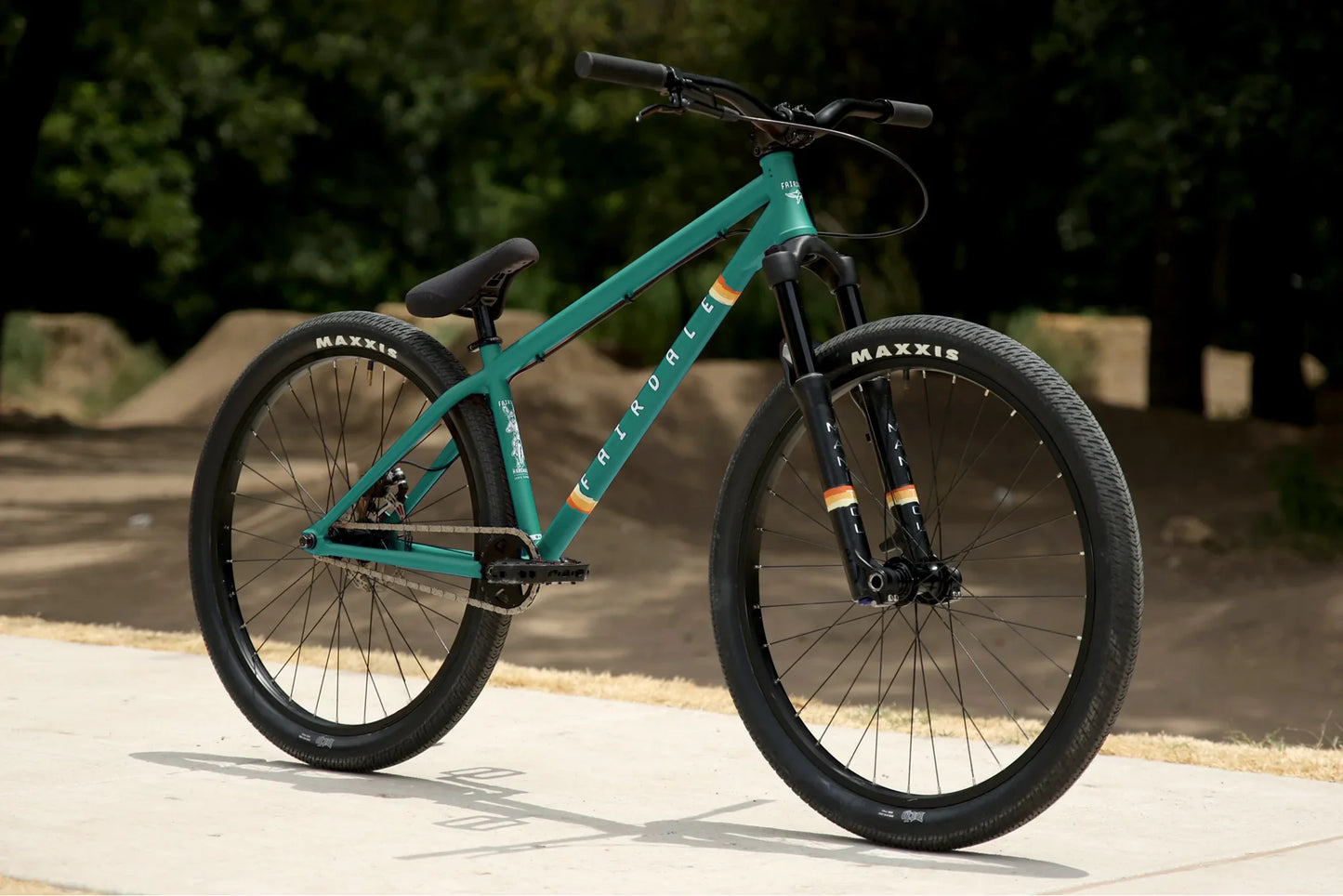 Fairdale Hareraiser FX 26″ Dj Complete Bike - Matte Billiard Green