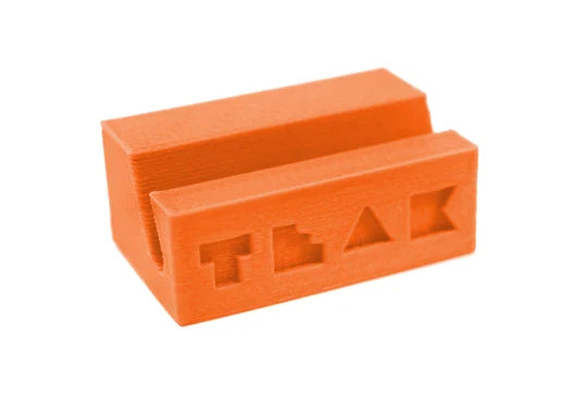 Fingerboard Display Stand - Rectangle Edition - Tangerine Colorway