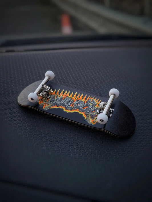 BullGod Flaming Hands Premium Fingerboard Complete