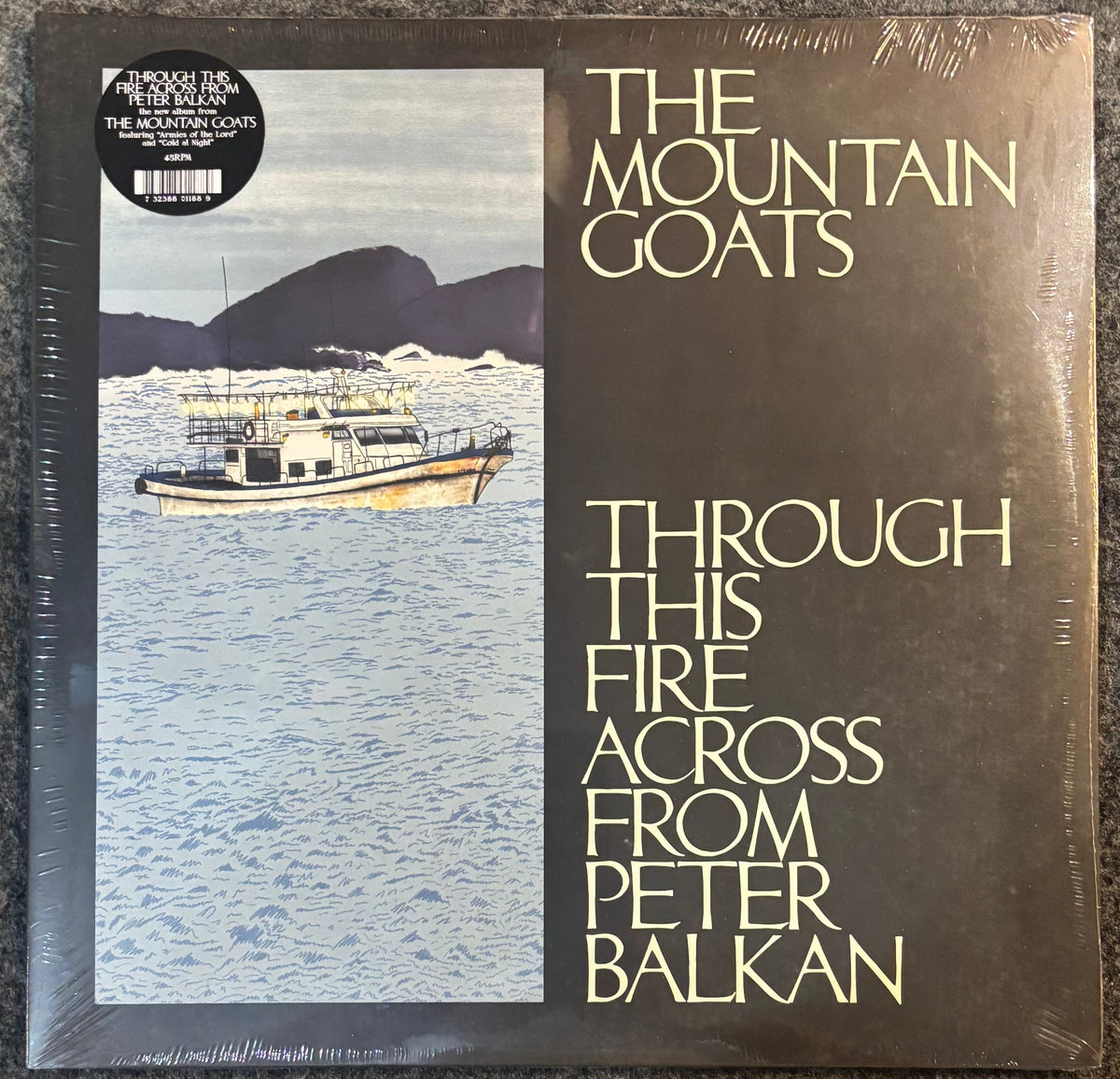 Mountain Goats - Through This Fire Across From Peter Balkan 2x Vinyl LP Record